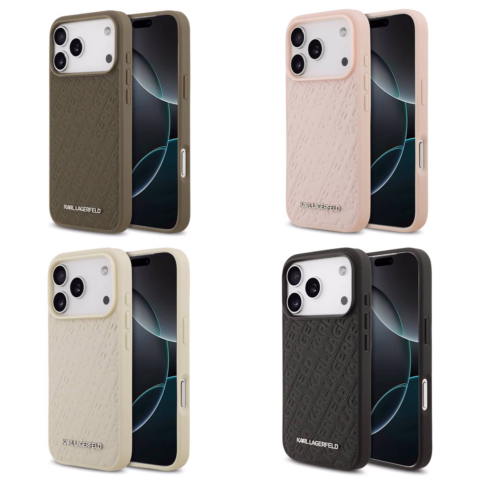 قاب کارل لاگرفلد Karl Lagerfeld with magsafe نوشته پراکنده Iphone سری 17